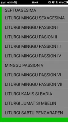 Liturgi 52 Minggu GBKP android App screenshot 3